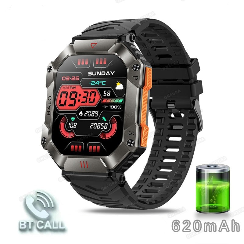 | HALO WATCH | 2023 New Smart Watch | GPS-HeatRate-BloodPressure-Compass-Bluetooth |