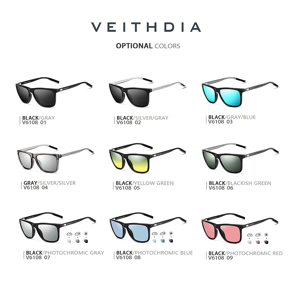 NEW | VEITHDIA | Polarized Sunglasses