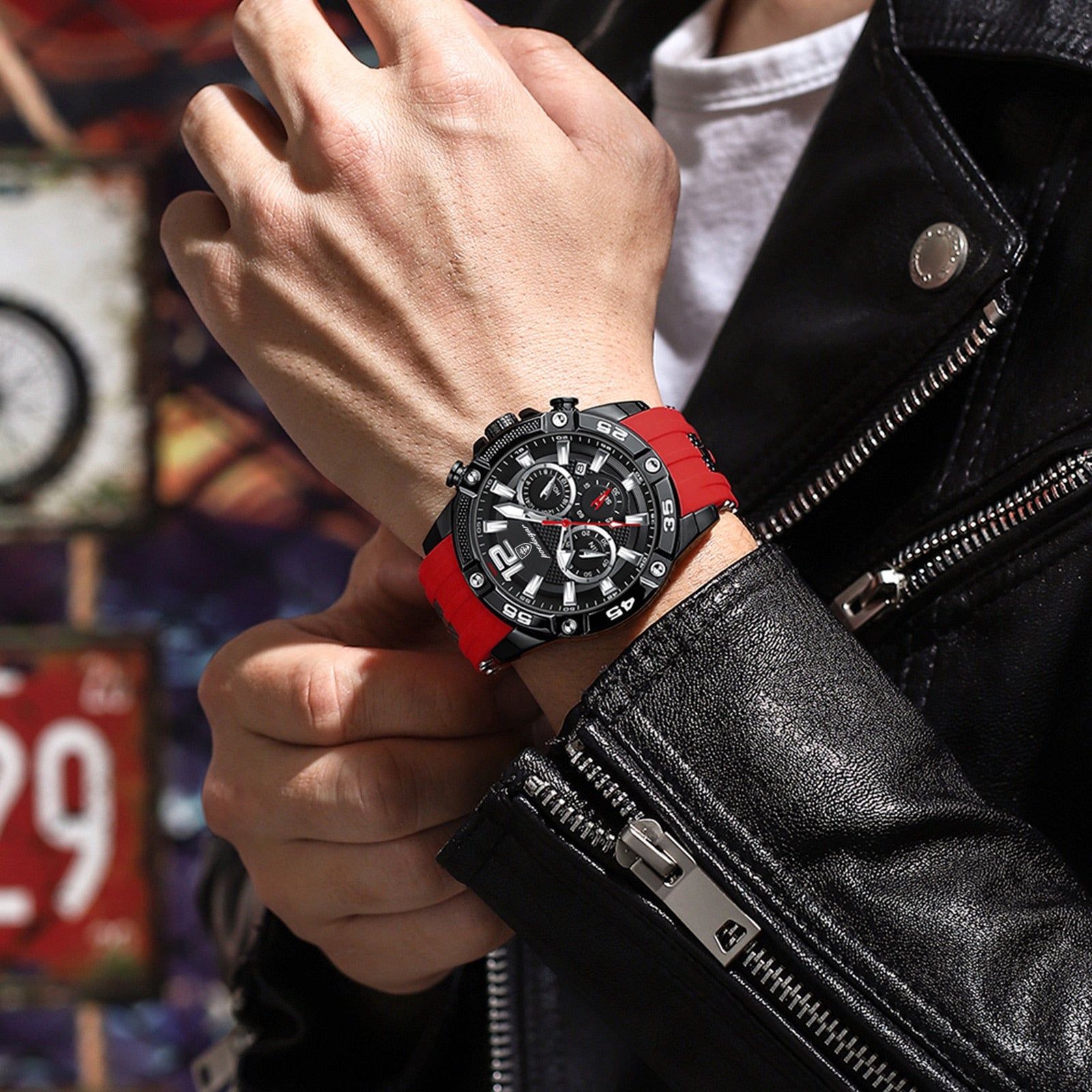 POEDAGAR | PrecisionElite Quartz Watch |