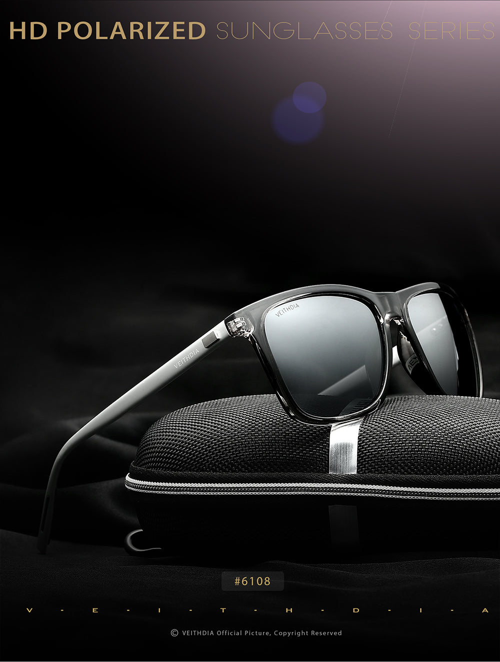 NEW | VEITHDIA | Polarized Sunglasses